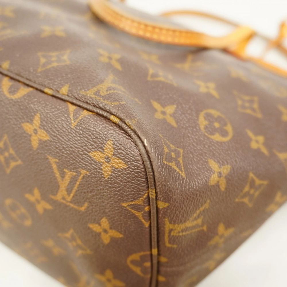 LOUIS VUITTON Brown Monogram Neverfull MM Tote Bag - Picture 6 of 12
